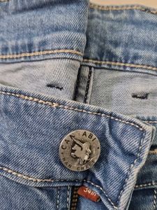 Italian Brand Cantabil Light Wash Denim Jeans