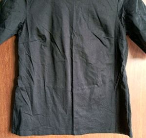Imported Formal Plain Black Top NEW