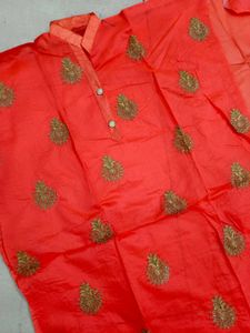 Limited Time 🔴Embroidered Unstitched kurta