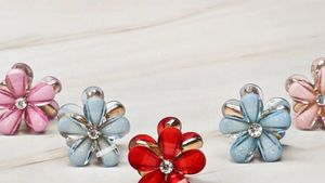 Flower Hair Clip Set