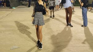 Christmas Offer Black &amp; White Mini Skirt