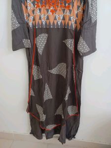 Thread Work Embroidery Kurta
