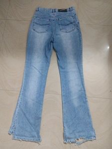 Bootcut High Rise Blue Jeans