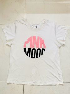 Pink Mood Graphic Tee