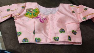 Pink Peacock Blouse