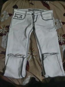 True Religion White Jeans