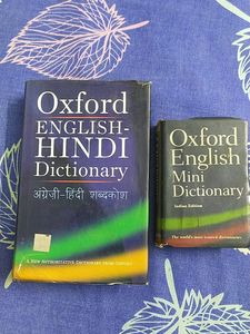 Oxford English-Hindi Dictionary (Large And Mini)