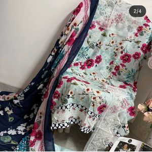 Floral Pakistani Salwar Kameez