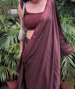 brown ribbed baby tank 🤎