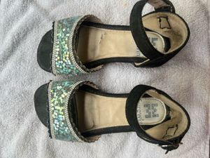 Girls Glitter Sandals