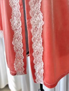 Korean Velvet Night Robe
