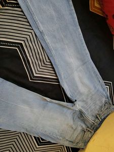 Light Wash Wide Leg Jeans