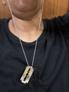 Razor Blade Necklace