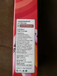 Sugar Pop Blush Brigade Lip Crayon