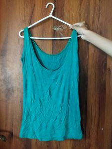 Cyan Tank Top