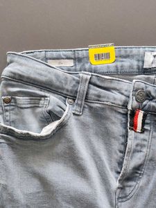 Light Wash Slim Fit Jeans