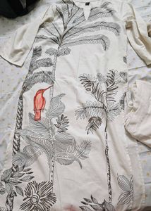Printed Kurta With Palazzo Pant