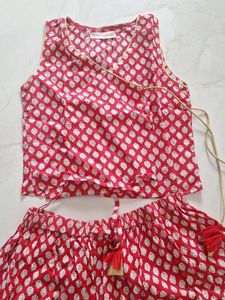 Girls Short Kurta Skirt. Perfect For Navratr