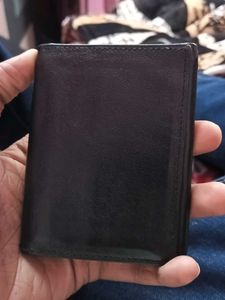 Elegant Black Leather Wallet
