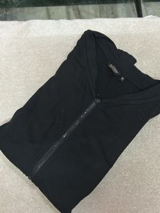 Black Jacket with Zipper