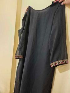 Elegant Black Kurta