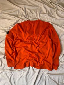 Stone Island Orange Sweatshirt