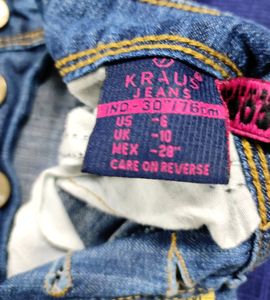 30&#34; Waist Kraus Jeans