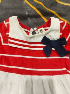 ♥️Red Baby Girl Frock