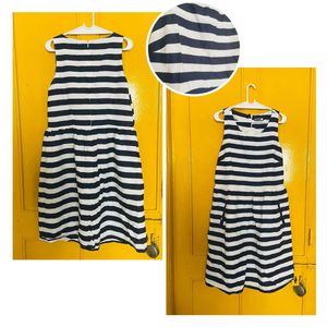 Striped Sleeveless Dress