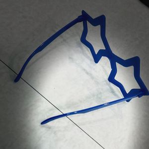 Star Party Glasses Blue