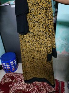 Printed Abaya