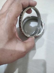 Combo American diamond Sparkling Bangles