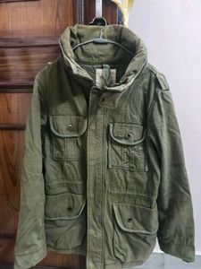 Olive Military Jacket