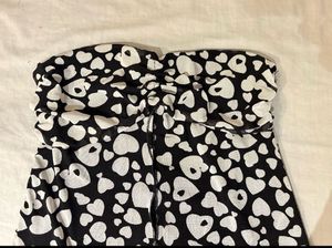 Beautiful Strapless Mesh Top