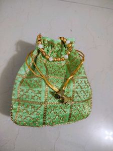 Pretty Embroidered Potli Bags..