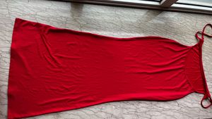 Red Lavish Evening Bodycon Backless Gown