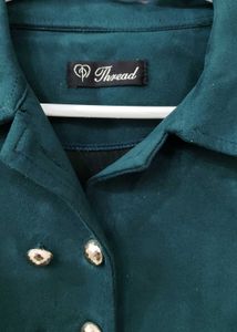 Elegant Emerald Green Dress