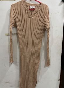 Ribbed Knit Bodycon Dress