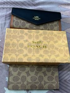 Sale-price Down- 2 Piece Set Of Coach Wallet
