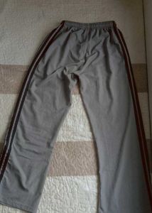 Unisex Grey Baggy Trackpants