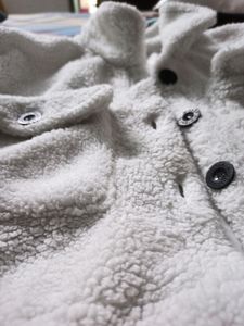 White Furry Jacket