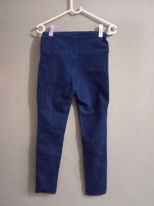 Dark Blue Denim Pants