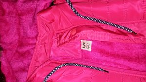 Pink Beautiful  Winter Jacket For Women