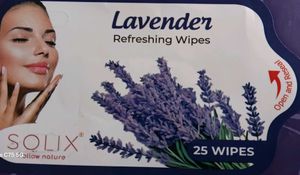 SQlIX Lavender Refreshing Wipes
