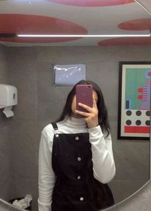 Black Pinafore Dress