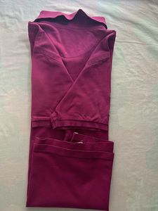 L  Polo Purple Men Half Sleeves T Shirt
