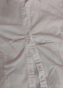 Y2k White Short Sleeve Top