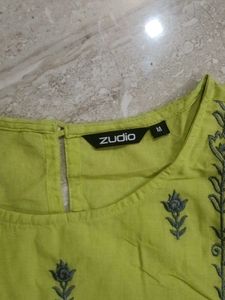 Zudio Embroidered Kurti