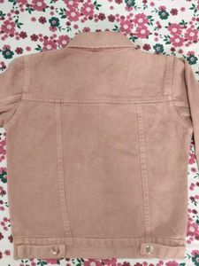 Dusty Rose Denim Jacket