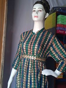 Diamond Pattern Dress